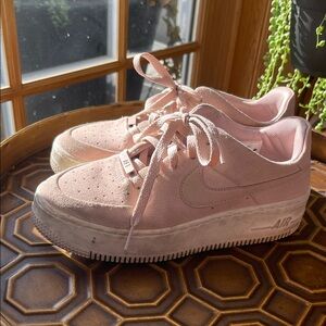 Nike Women's Blush Pink Air Sneakers